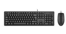 A4 Tech KK-3330 Q Usb Fn-Multimedya Klavye + Optik Mouse Set - Thumbnail