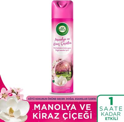 Airwick Oda Kokusu Aerosol Manolya Ve Kiraz Çiçekleri 300ml