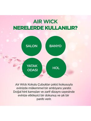 Airwick Oda Kokusu Bambu Çubuklu Pembe Çiçek Bahçesi 25ml