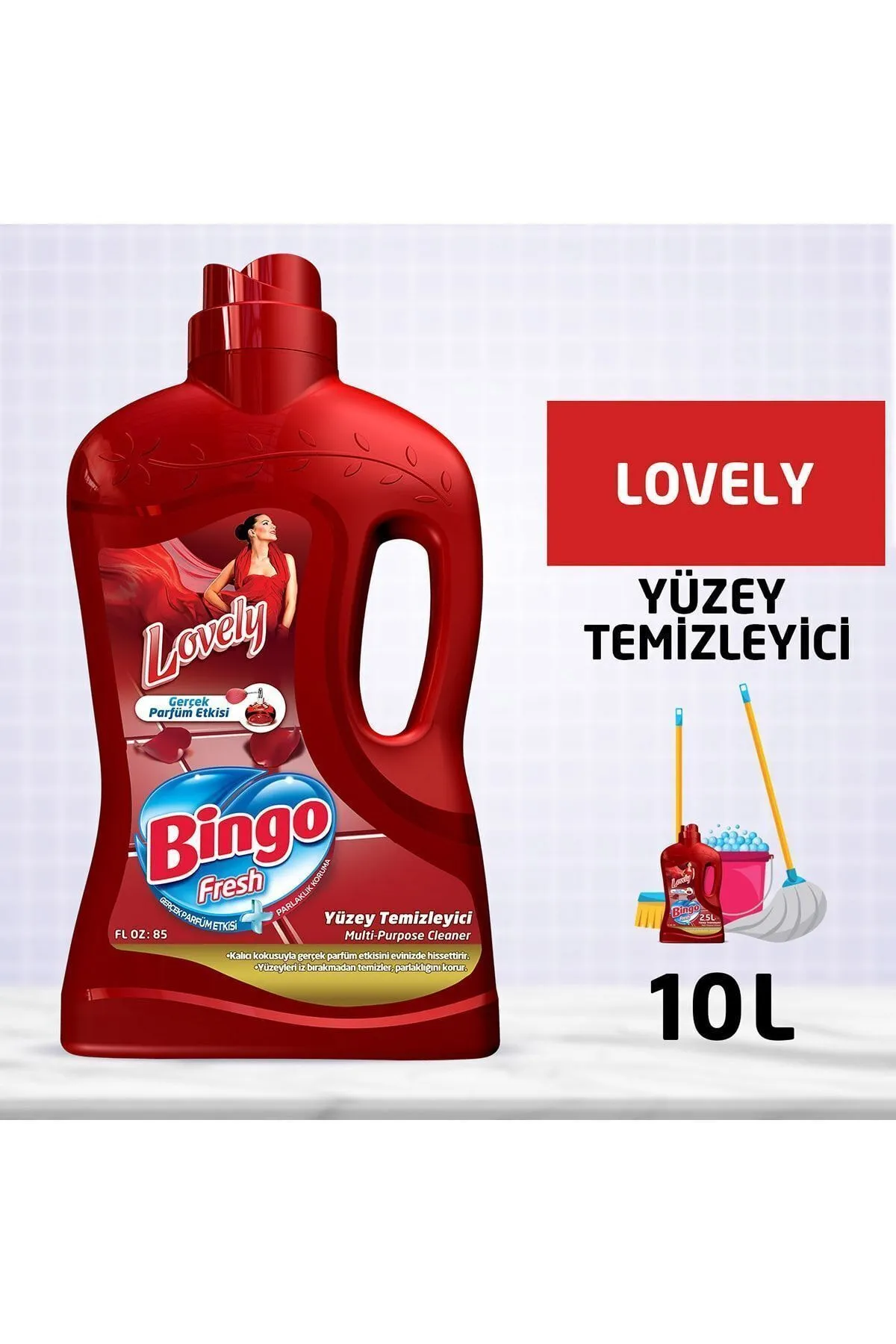 Bingo Yüzey Temizleyici Lovely 2,5 lt - Thumbnail