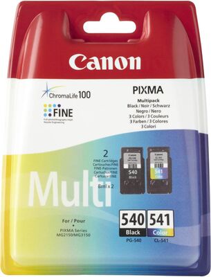 Canon PG-540 CL-541 Photo Value Multipack 2'li Mürekkep Kartuş