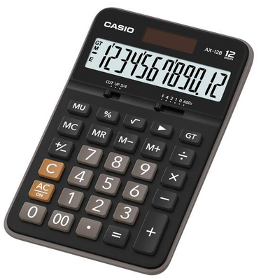 Casio AX-12B 12 Hane Masa Üstü Hesap Makinesi