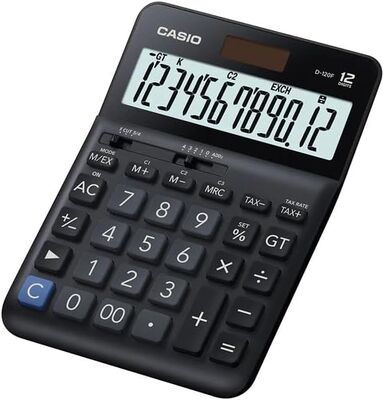 Casio D-120F 12 Hane Masa Üstü Hesap Makinesi