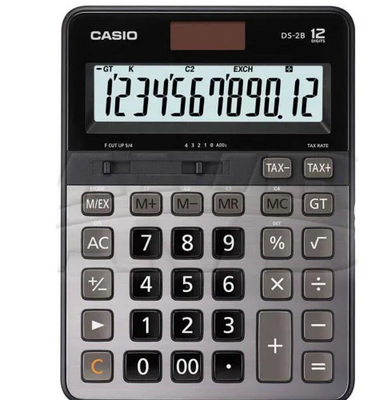 Casio DS-2B Profesyonel 12 Hane Masa Üstü Hesap Makinesi