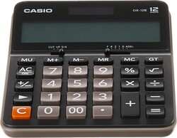 Casio DX-12B 12 Hane Masa Üstü Hesap Makinesi - Thumbnail