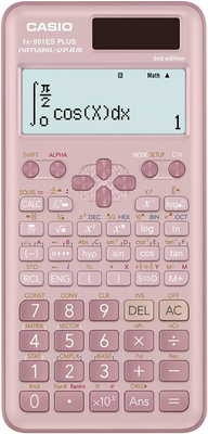 Casio FX-991ES Plus Pembe 2. Versiyon Bilimsel Fonksiyonlu Hesap Makinesi