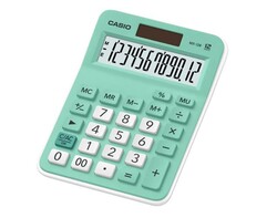 Casio MX-12B-GN Açık Yeşil 12 Hane Masa Üstü Hesap Makinesi - Thumbnail