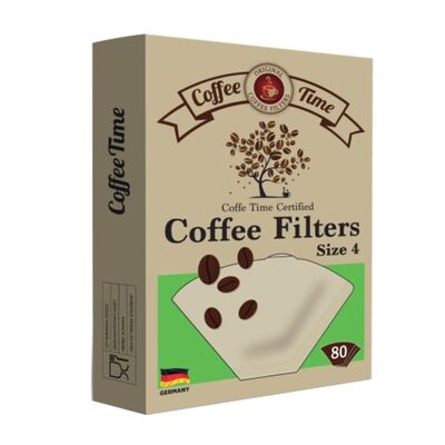 Coffee Time Filtre Kağıdı No:4 80 li