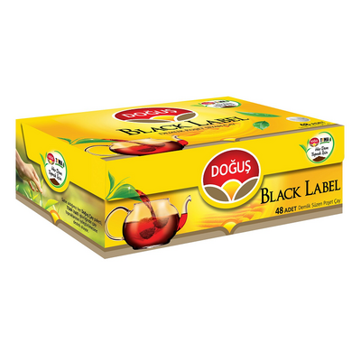 Doğuş Demlik Poşet Çay Black Label 3.2gr 48 li