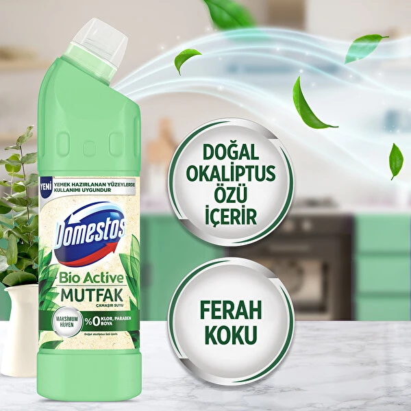 Domestos Bio Active Mutfak Çamaşır Suyu 750mi - Thumbnail