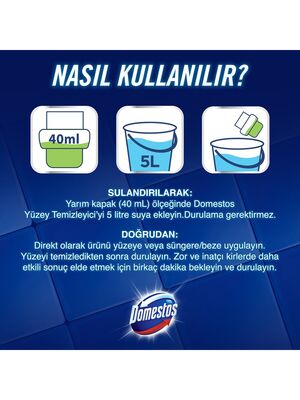 Domestos Yüzey Temizleyici Çam 1500ml