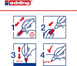 Edding Cam Kalemi 4095 3mm Açık Yeşil - Thumbnail