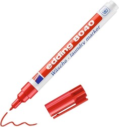 Edding Çamaşır Kalemi Kırmızı 8040 - Thumbnail