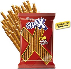 Eti Çubuk Kraker Crax Sade 40gr 34 lü - Thumbnail