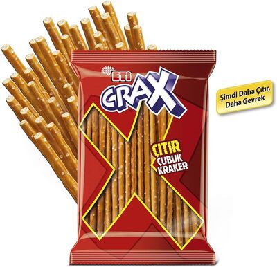 Eti Çubuk Kraker Crax Sade 40gr 34 lü