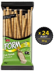 Eti Form Zeytinli Kionalı Çıtır Çubuk Kraker 50gr 24 lü - Thumbnail