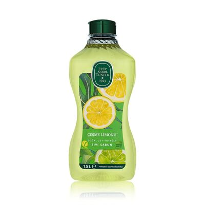 Eyüp Sabri Tuncer Çeşme Limonu Doğal Zeytinyağlı Sıvı Sabun 1.5 lt