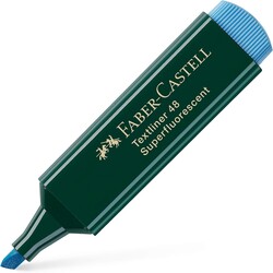 Faber Castell Fosforlu Kalem Mavi - Thumbnail