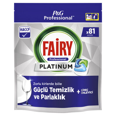 Fairy Tablet Bulaşık Deterjanı Platinum Professional 81 li