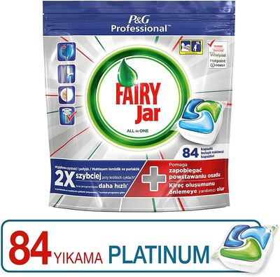 Fairy Tablet Bulaşık Deterjanı Platinum Professional 84 lü