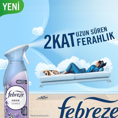 Febreze Hava Ferahlatıcı Sprey Oda Kokusu Lavanta 185 ml