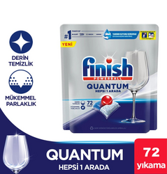 Finish Bulaşık Deterjanı Tablet Quantum 72 li - Thumbnail