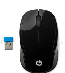 HP 200 X6W31AA Wireless Optik Mouse 1000Dpı 2.4Ghz - Thumbnail