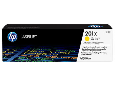 HP 201X Yellow Sarı Yüksek Kapasite 2.800 Sayfa Toner CF402X