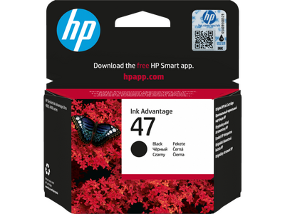 HP 47 Black Siyah Kartuş 6ZD21AE