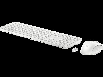 HP 4R016AA Beyaz Kablosuz Klavye Mouse Seti (20+tuş Özelleştirme)2.4Ghz