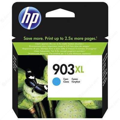 HP 903XL Cyan Mavi Yüksek Kapasite Kartuş T6M03AE