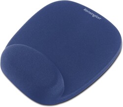 Kensington Entegre Bilek Destekli Köpük Mouse Pad Mavi 64271 - Thumbnail