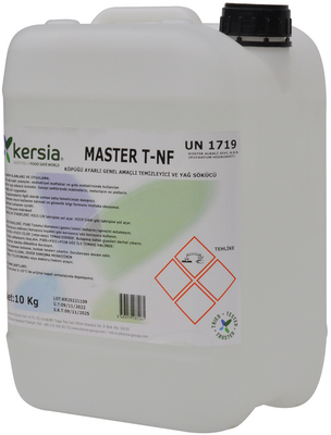 Kersia MASTER T-NF Köpüğü Ayarlı Güçlü Yağ Sökücü ve Temizleyici 10 Kg