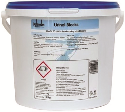 Kersia Optimum Urınal Blocks Pisuvar İçin Koku Giderici Bloklar 3 kg