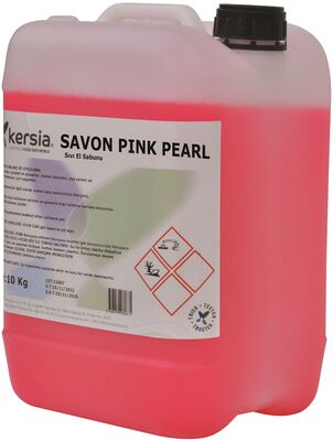 Kersia Savon Pınk Pearl Sedefli Pembe Tropik Kokulu Sıvı El Sabunu 20 kg