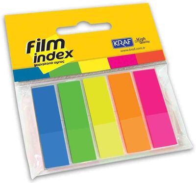 Kraf İndex Film 12,5mmx43,7mm 5 Renk 25syf 1344 131966