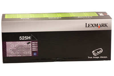 Lexmark 52D5H00 (525H) 25.000 Sayfa Black Siyah Toner MS71x-81x MX71x-81x