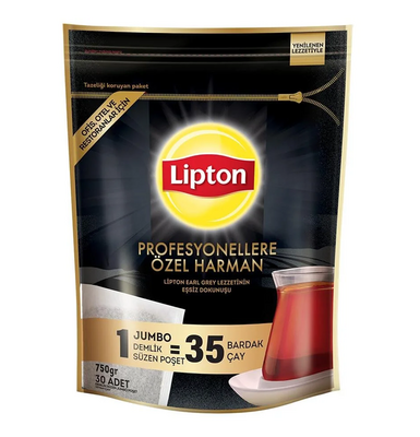 Lipton Demlik Poşet Çay Prof Jumbo 25gr 30 lu