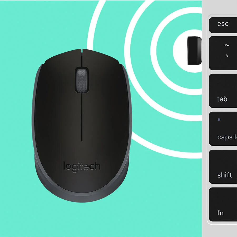 Logitech M170 Kablosuz Mouse Siyah - Thumbnail