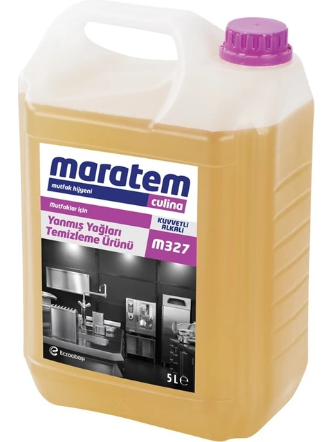 Maratem M327 Yanmış Yağları Temizleme Ürünü 5 lt