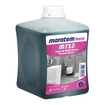 Maratem M712 Hijyenik Alkali Banyo Temizleyici 1,5 lt 7500030