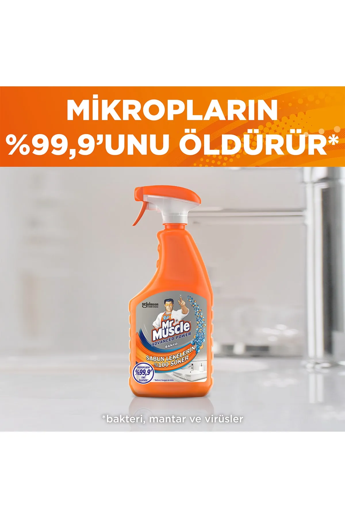 Mr.Muscle Sprey Banyo 750ml - Thumbnail