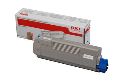 Oki C532-542 MC563-573 6bin Sayfa Cyan Mavi Toner 46490607