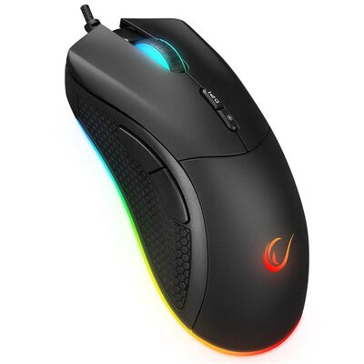 Rampage SMX-R53 SNAPPER Usb Siyah 7200 dpi RGB Aydınlatmalı Gaming Oyuncu Mouse