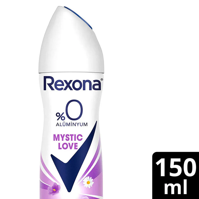 Rexona Kadın Sprey Deodorant Mystic Love %0 Alüminyum 150 ml - Thumbnail