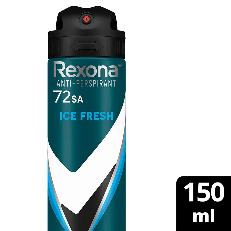 Rexona Men Erkek Sprey Deodorant Invisible Ice Fresh 150 ml - Thumbnail