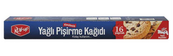 Roll-Up Silikonlu Kesilmiş Pişirme Kağıdı 37cm x 42cm 16yp - Thumbnail