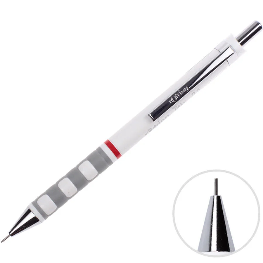 Rotring Tikky Versatil Kalem 0.5mm Beyaz - Thumbnail