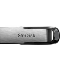 Sandisk SDCZ73-064G-G46 64GB Ultra Flair Metal 3.0 USB Flash Bellek Black - Thumbnail