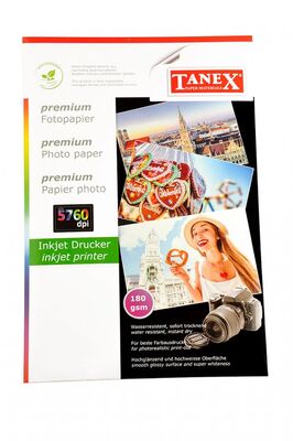 Tanex Fotoğraf Kağıdı A4 180gr 25li HC180G